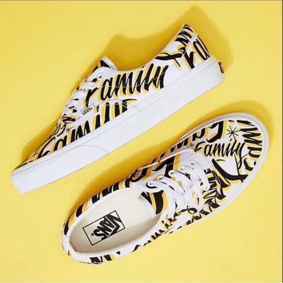 Vans Family Era Limited Edition Low Top Sneakers Size 6.5 - Picture 2 of 9